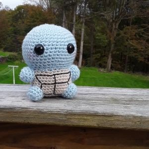 Squirtle crochet plushie